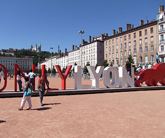 Plaza principal de Lyon