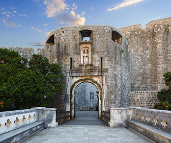 Puerta entrada a Dubrovnik