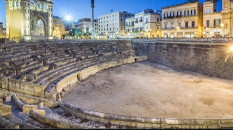 Anfiteatro e teatro romano
